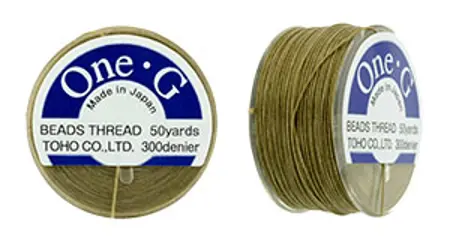 Toho One-G nylonová nit PT-50-8 písková 